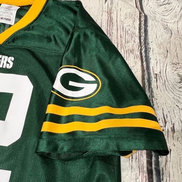 Aaron Rodgers Green Bay Packers NFL Football Boys Kids Youth - Picture 3 of 4